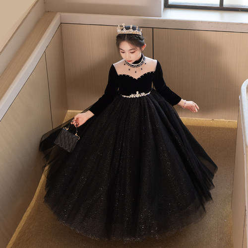 秋季新款女童公主裙儿童礼服