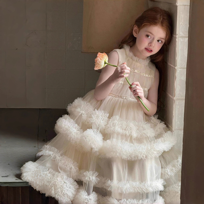 女童2025春夏新款公主裙