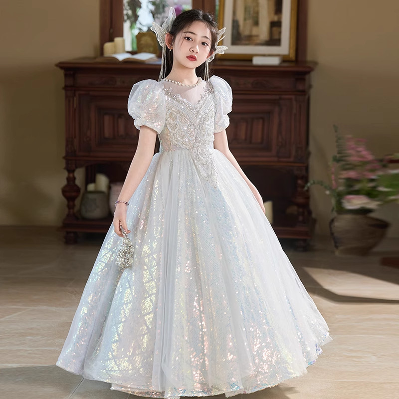 花童婚礼蓬蓬公主裙女童夏季高端轻奢小众儿童钢琴演奏主持人礼服,童装/婴儿装/亲子装,儿童礼服,淘宝优惠券,粉丝福利购,淘宝优惠卷