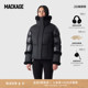 秋冬新品 MACKAGE女士 羊毛拼接亮面羽绒夹克外套 休闲短款 LYDANA