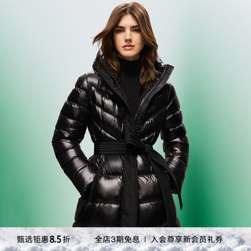 -MACKAGE长款保暖女士羽绒衣
