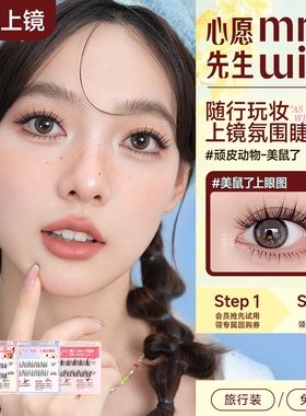 Mr.wish/心愿先生鸟啾啾旅行装假睫毛免卸
