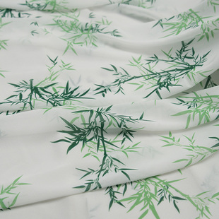 绿竹子竹叶布料3分/4分/6分bjd娃衣棉花娃娃ob古风汉服DIY