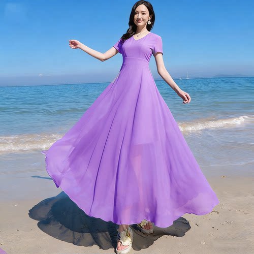 沙滩裙女夏季2026新款三亚超仙