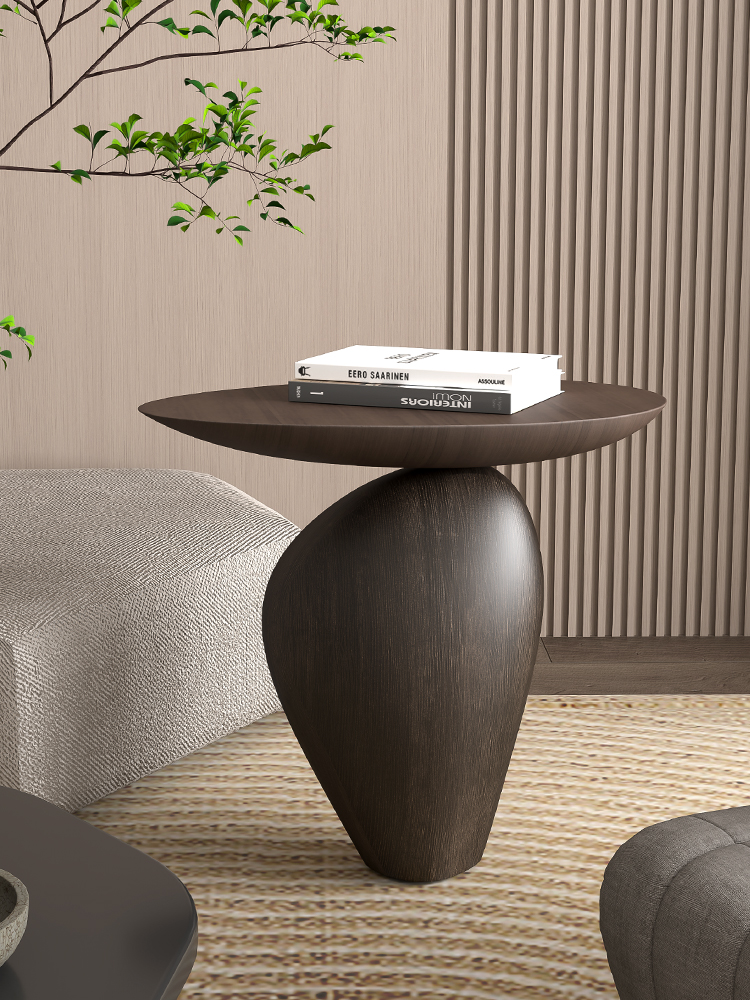 仕来润创意无障碍豪华客厅艺术边桌饰品样板房Wabi-Sabi风格沙发