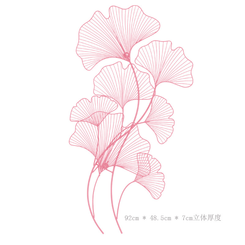 属壁饰创意银杏叶壁挂现代中式铁艺挂件墙面装饰客厅背景墙玄关金在类目 家居饰品, 壁饰中 - 来自Buy2taobao.com提供专业的淘宝代购服务