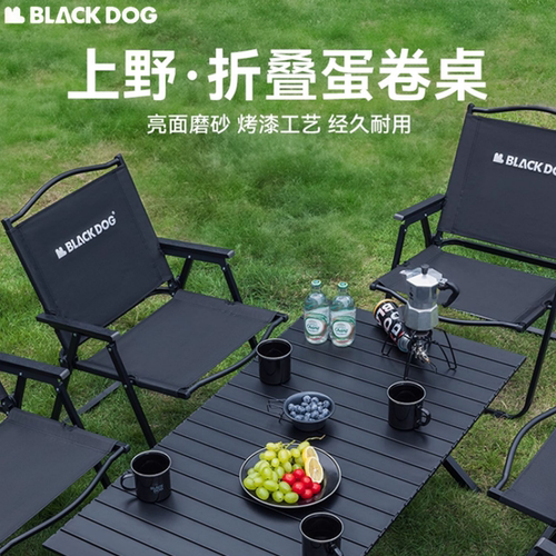 BLACKDOG黑狗户外露营桌椅套装