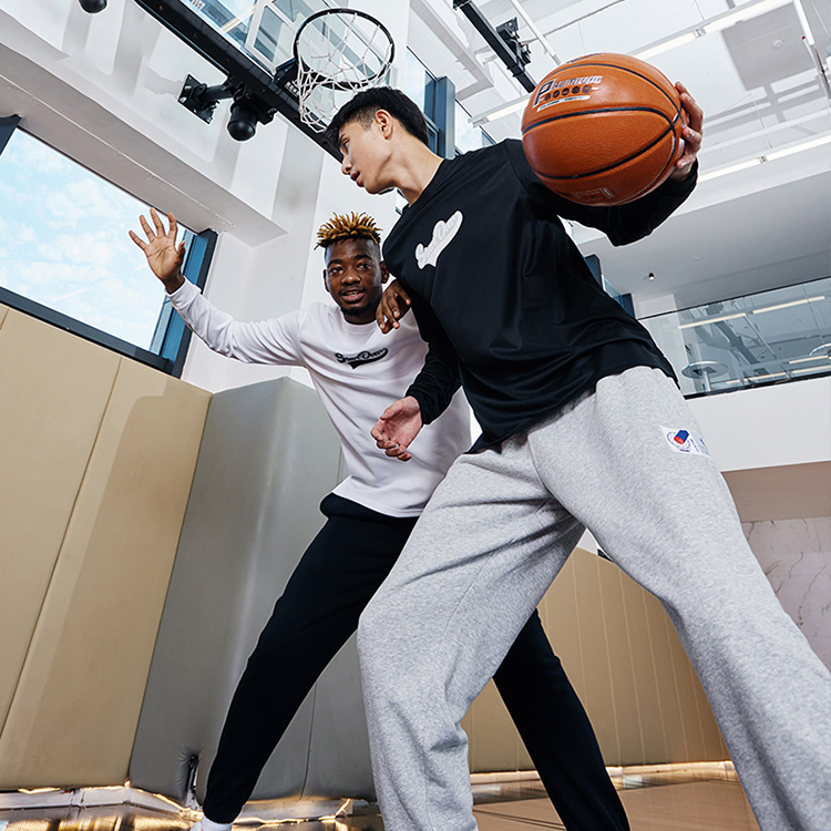 准者运动长裤男夏季潮流百搭针织