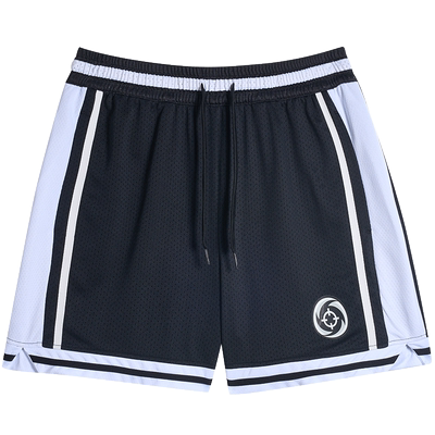 准者男士篮球四分透气短裤