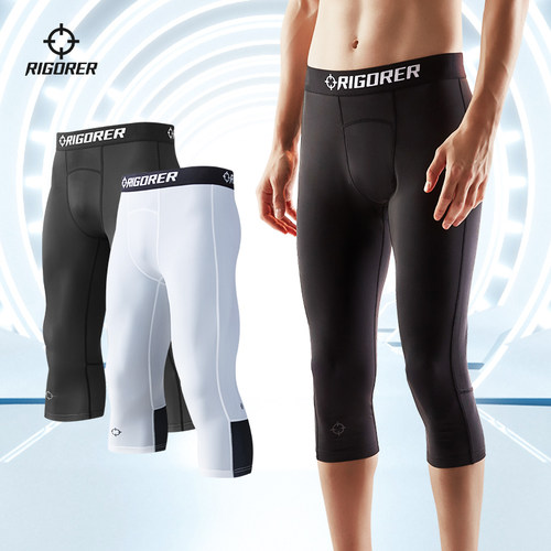 2025压缩裤准者七分紧身裤透气