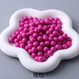 10 мм непористые бусины, ювелирные аксессуары «сделай сам», гладкие яркие цвета, реквизит для фотографии, твердые акриловые бусины