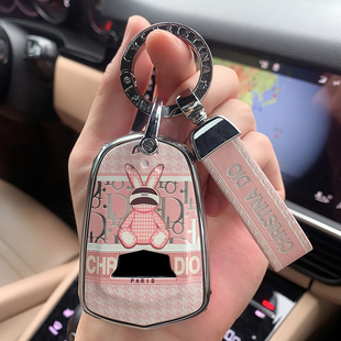 CT6 适用于凯迪拉克钥匙套SRX XT5 CTS ATSL钥匙套包壳扣男女 XTS