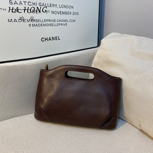 哈弘云朵包头层牛皮简约百搭