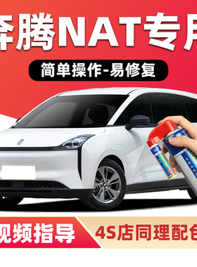 奔腾NAT补漆笔北极白色汽车漆划痕修复神器富勒银灰色白色自喷漆