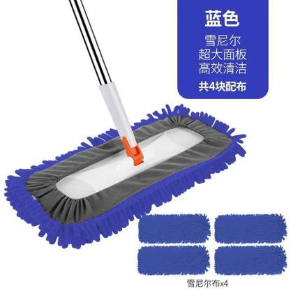 平板拖把家用2024新款保洁阿姨无水印木地板专用地拖