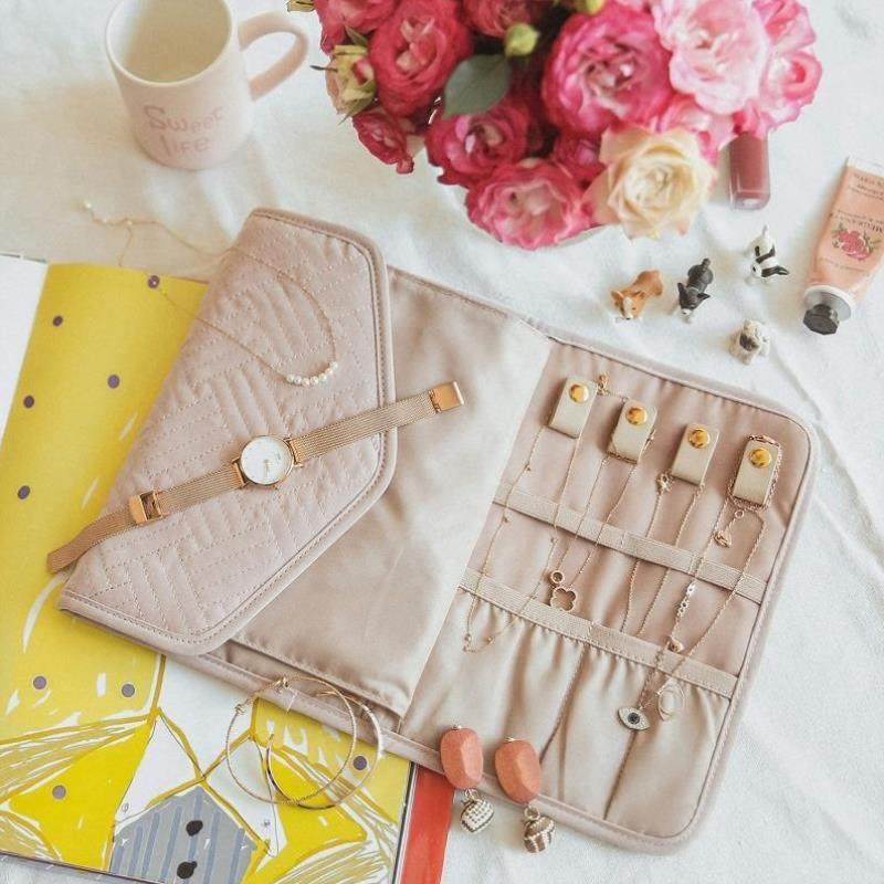 时尚便携首饰包高档项链耳环钉饰手镯戒指布艺随身饰品旅行收纳袋,包装,礼品盒,淘宝优惠券,粉丝福利购,淘宝优惠卷