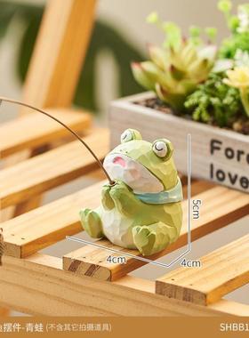 桌面摆件装饰品树脂公仔创意手办礼物车载宠物迷你食玩可爱治愈家