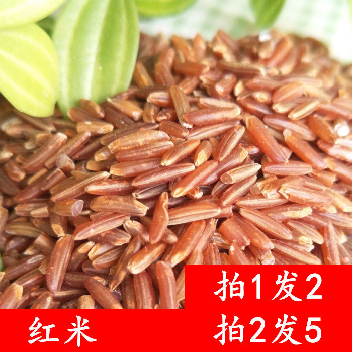 谷子先生 红米 红曲米红糙米500g红梗米农家自种