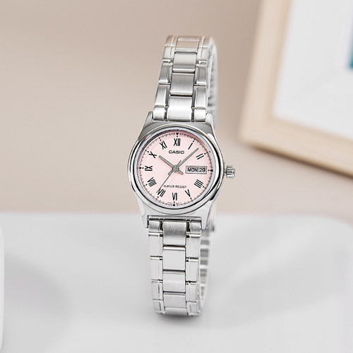 卡西欧简约指针女式手表