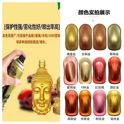 金色油漆金粉漆铜像漆紫铜青铜漆
