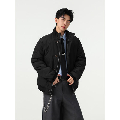 YUXIAN余闲pd大人徐洛淇工作室吕小虎GOODBAI休闲立领棉衣服外套