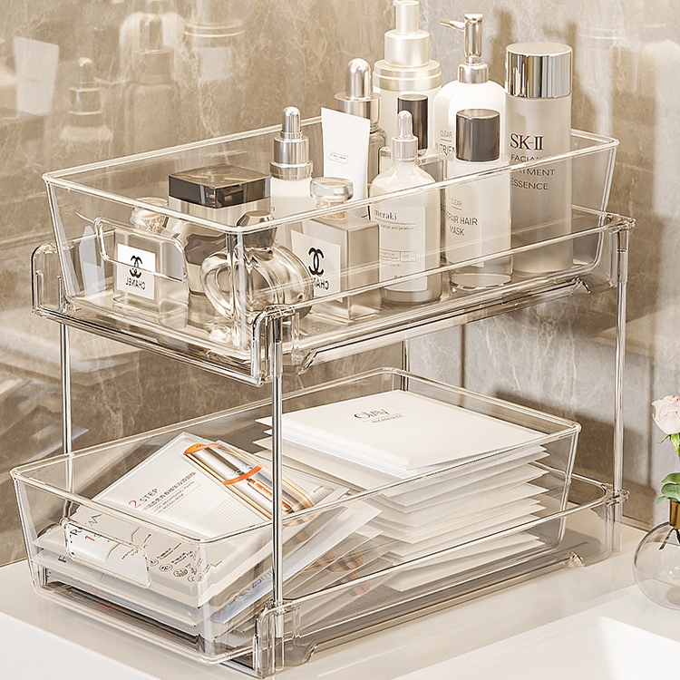 化妆品收纳盒抽屉透明月销量96w+