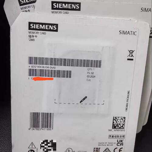 可维修西门子6ES7954-8LE04-0AA0未开封。议价