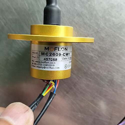 可维修MOFLON 滑环 导电滑环 MC2609-CW1外观如图议价