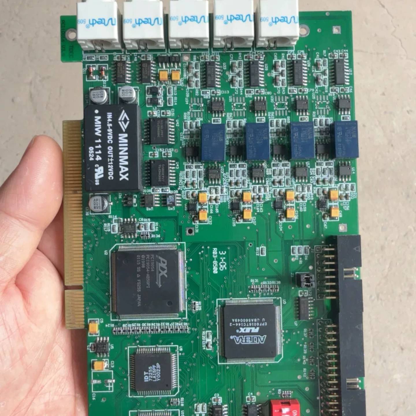 可维修PCI10016(4ch)视频采集卡，4路BNC接口议价
