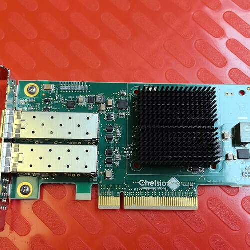 可维修Cheio双口万兆光纤网卡，型号T520-S0，09vk议价