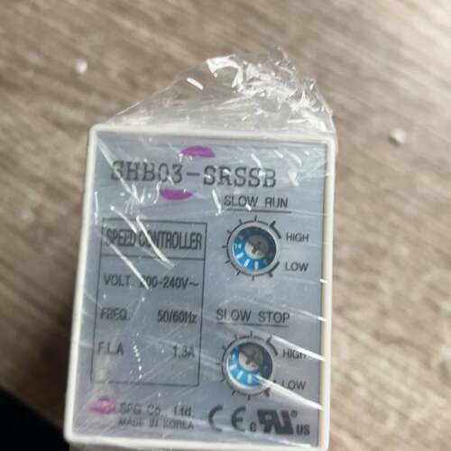 可维修进口SPG 马达调速器 SHB03-SRSSB 议价