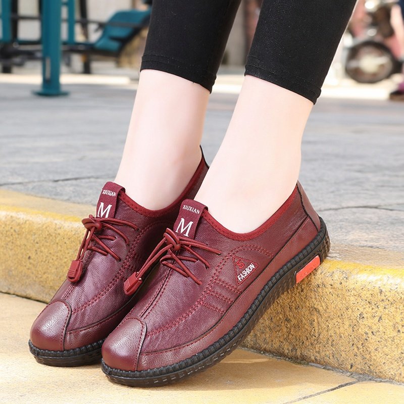 春秋老北京布鞋女平底单鞋中老年一脚蹬舒适软底防滑不累脚妈妈鞋,女鞋,深口单鞋,淘宝优惠券,粉丝福利购,淘宝优惠卷