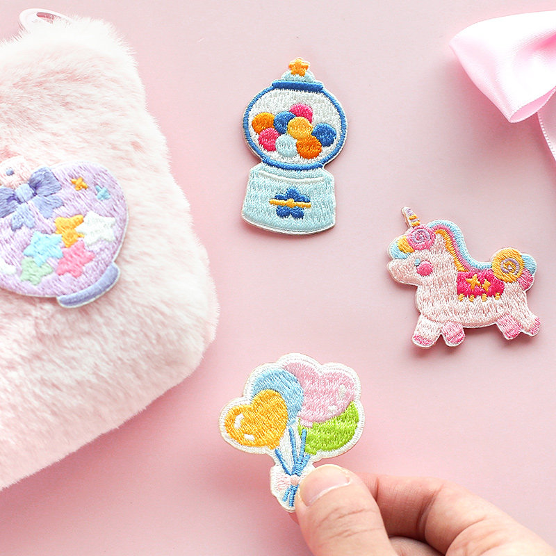 《甜甜少女心》 刺绣贴衣服裤子DIY手帐包包手机壳DIY装饰补丁贴,居家布艺,布贴,淘宝优惠券,粉丝福利购,淘宝优惠卷