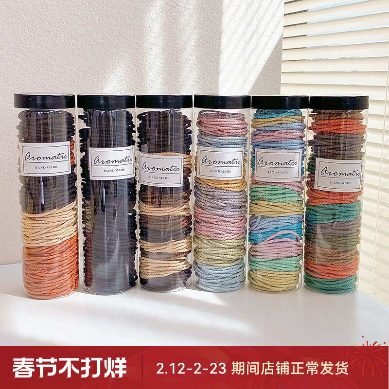 儿童橡皮筋头绳女扎头皮筋宝宝发圈高弹力耐用高马尾女童发绳头饰