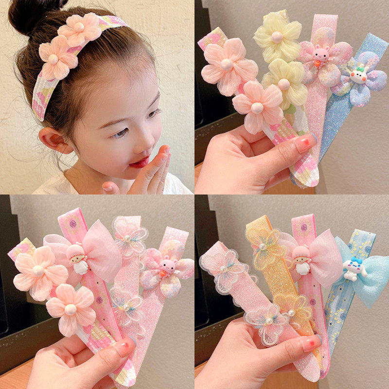 儿童刘海魔术贴发箍宝宝碎发整理神器发带女孩发帖女童头发帖发卡