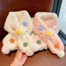 宝宝围脖秋冬季 儿童围巾冬 保暖女童毛绒脖套男孩加绒加厚2025新款