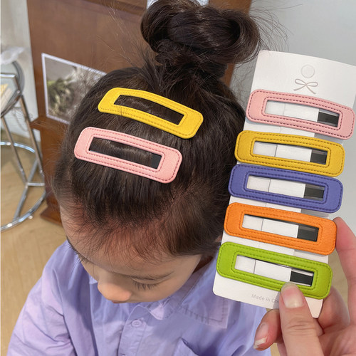 儿童后脑勺碎发夹韩国网小女孩