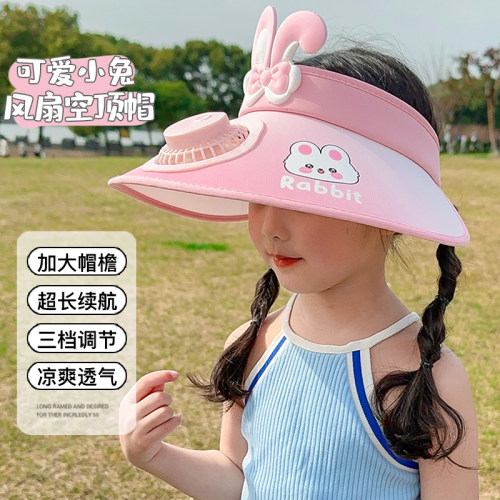 儿童防晒帽女童2026新款夏季遮阳