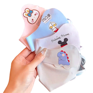 儿童口罩女童秋冬季防风保暖加厚女孩棉质男童小学生户外防寒防冻