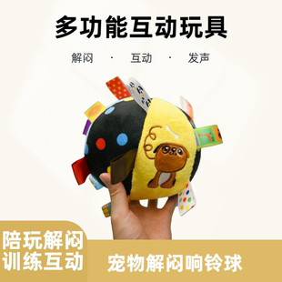 叮当发声玩具球宠物发泄精力玩耍解闷小型犬狗狗用品