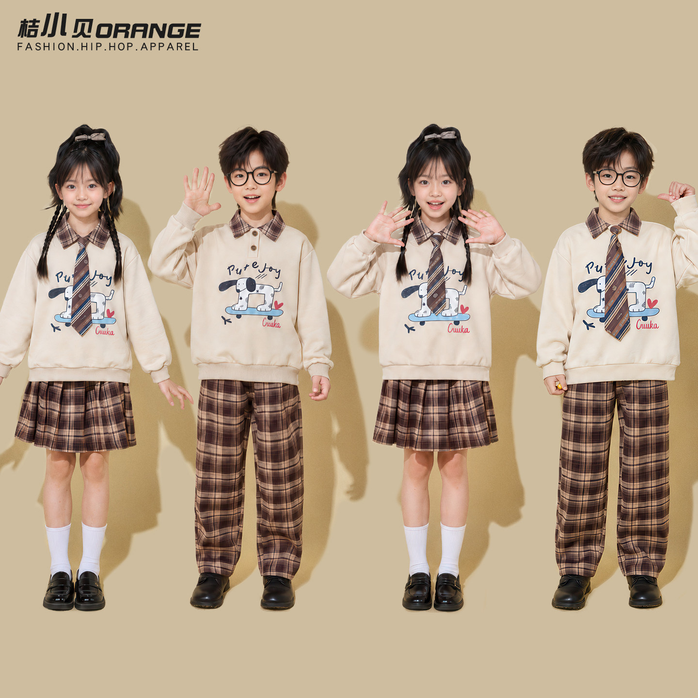 小学生运动会服装可爱校服