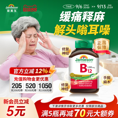 健美生维生素B12维B叶酸