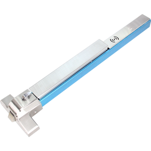 防火门锁推杆锁消防门锁安全逃生推杠锁平推式天地双开门锁通道锁