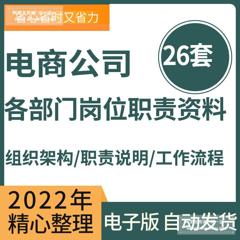 电子商务公司天猫网店运营团队经理售后客服仓库主管岗位职责