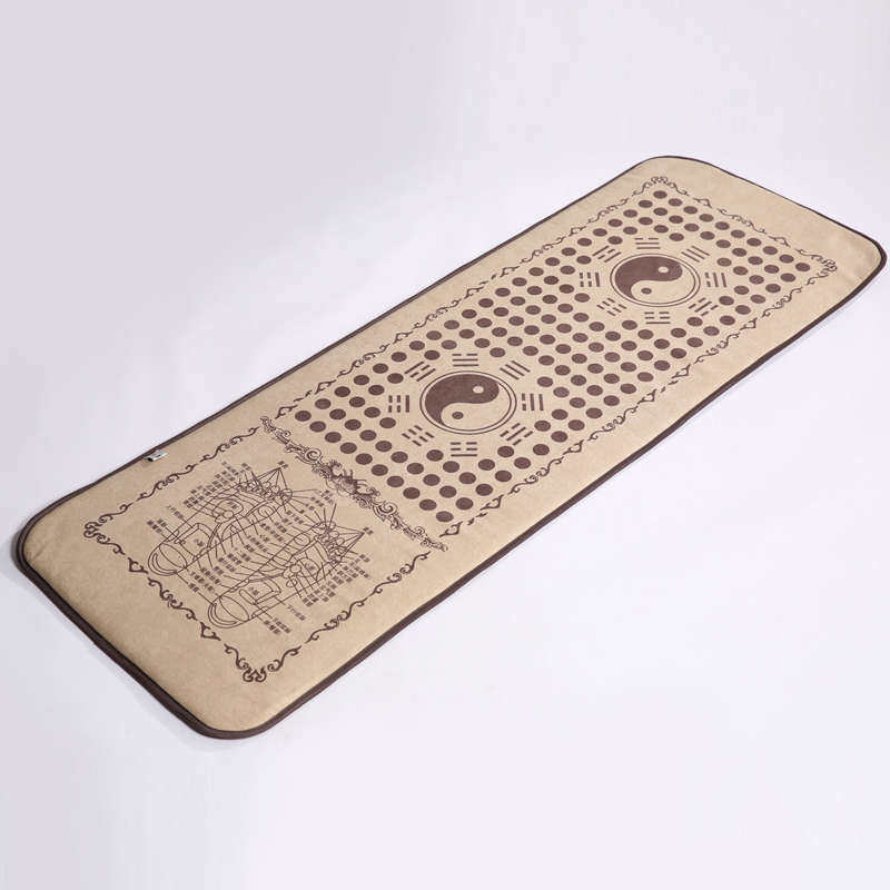 超慢跑脚底按摩垫仿雨花石足部足底按摩器健康走毯指压板磁