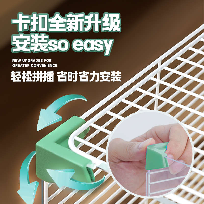 宠尚天仓鼠47笼金丝熊专用超便宜大的60基础笼子用品大全豪华别墅