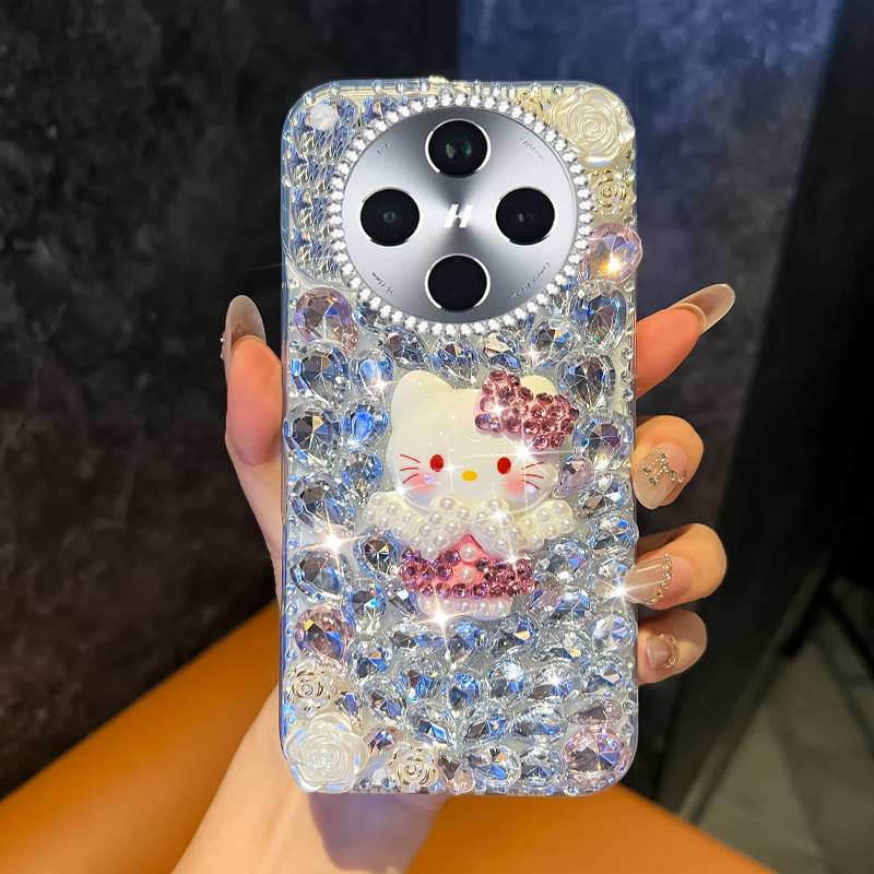高端奢华镶钻手机壳，不掉钻，不发黄
