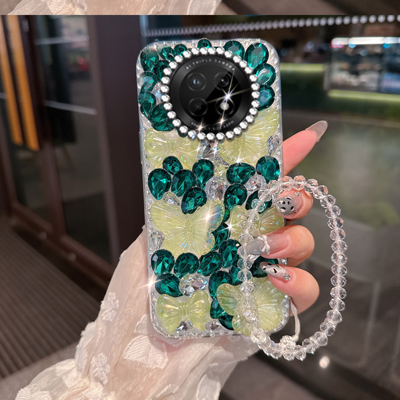 高端奢华镶钻手机壳，不掉钻，不发黄