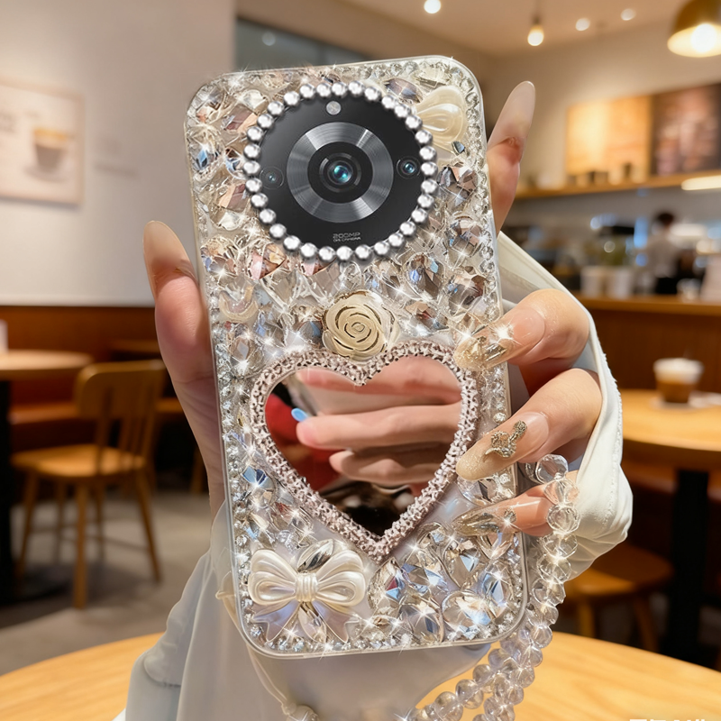 高端奢华镶钻手机壳，不掉钻，不发黄