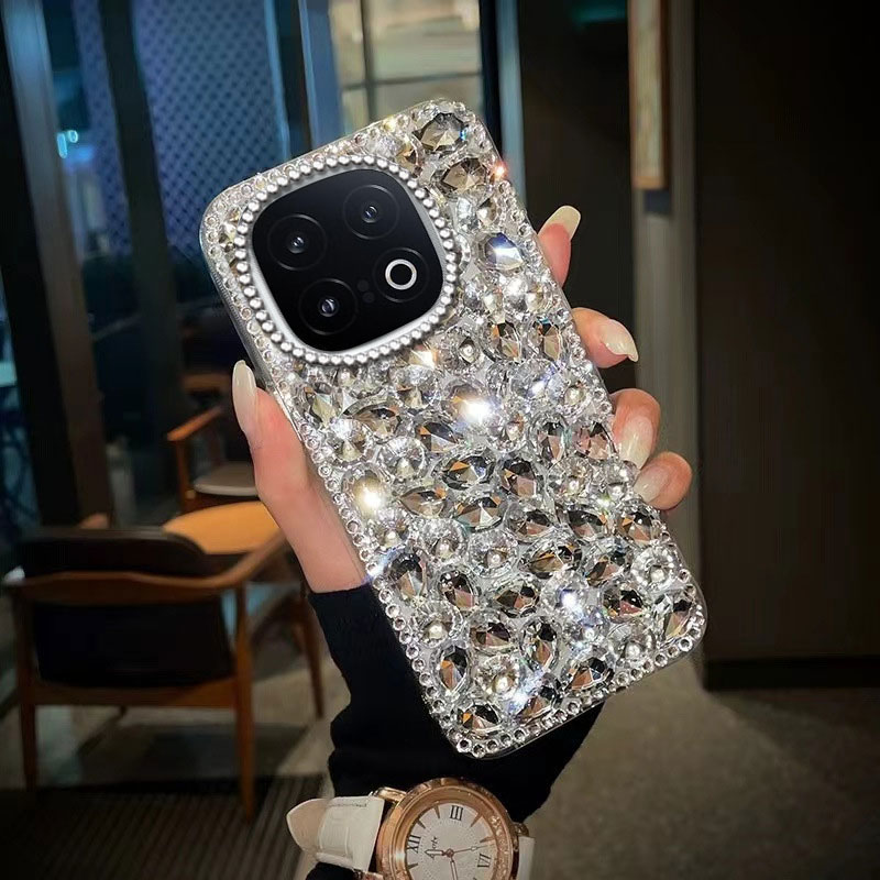 高端奢华镶钻手机壳,不掉钻,不发黄